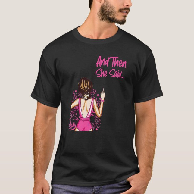 Happy Scheidung Party und dann sie Saidu2026 T-Shirt (Vorderseite)