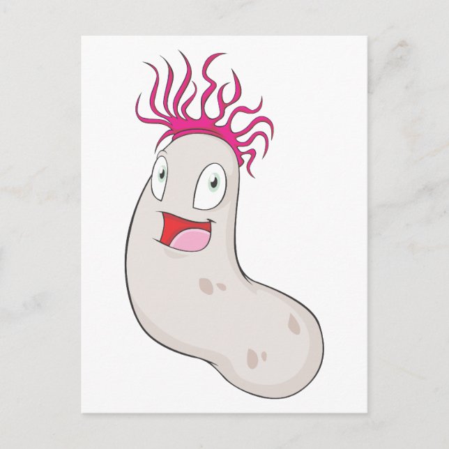 Happy Sea Cucumber Postkarte (Vorderseite)