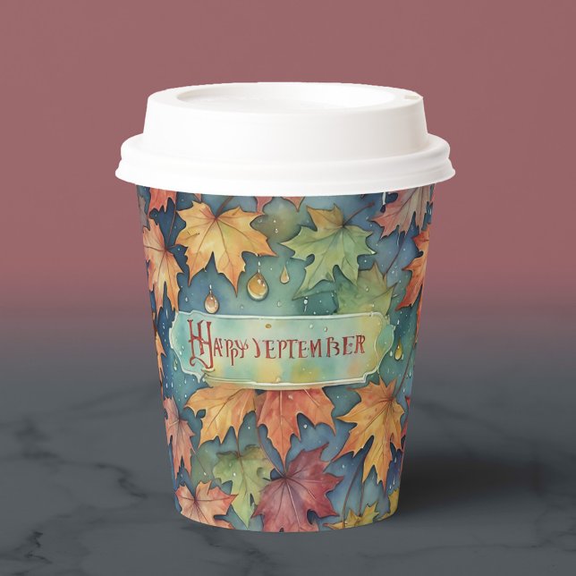 Happy September Pappbecher (Von Creator hochgeladen)