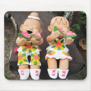 Happy Siamois Mousepad