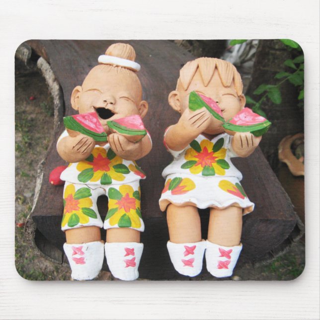 Happy Siamois Mousepad (Vorne)