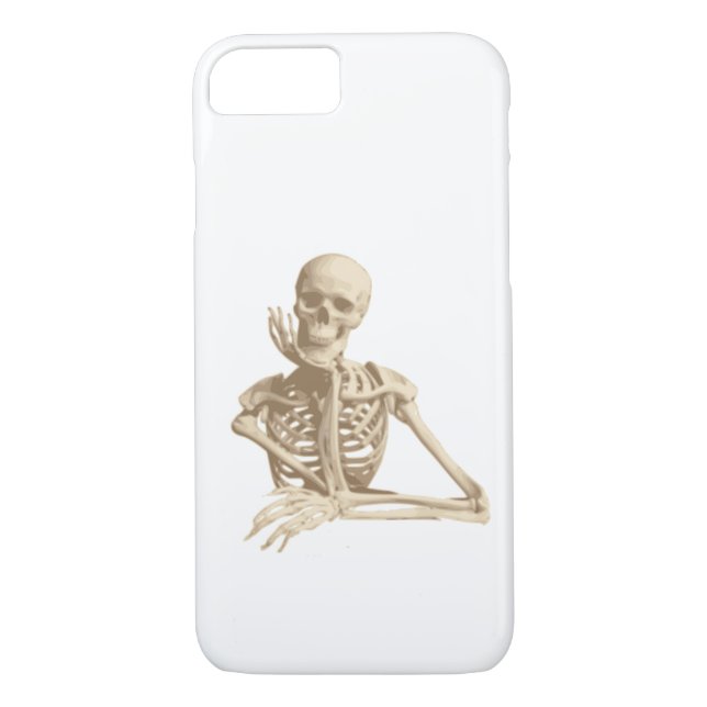 Happy Skeleton Case-Mate iPhone Hülle (Rückseite)