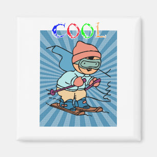 Happy Skiing Season Skigebiet Schneesportsport Magnet