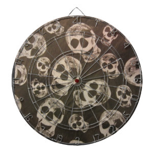 Happy Skulls Dartscheibe