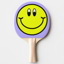 Happy Smile Face Emoji Ping Pong Paddle Tischtennis Schläger