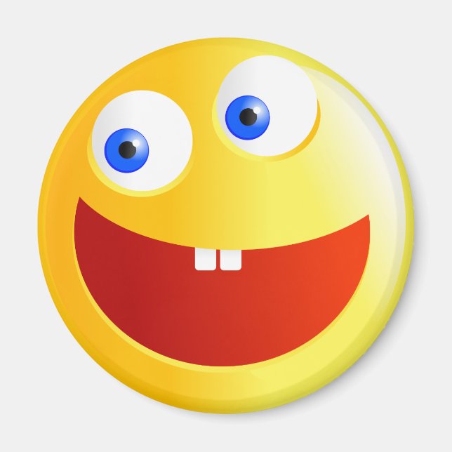 Happy Smilie Magnet (Vorne)