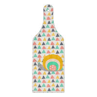 Happy Snail auf Dreiecken