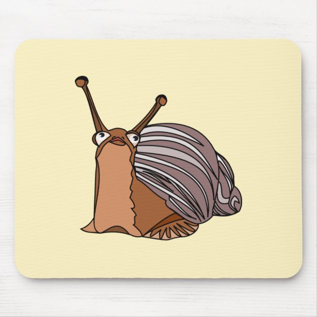 Happy Snail Mousepad (Vorne)