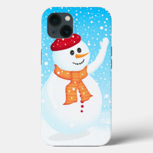 Happy Snowman iPhone 13 Case-Mate Case-Mate iPhone Hülle