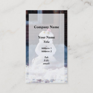 Happy Snowman Visitenkarte