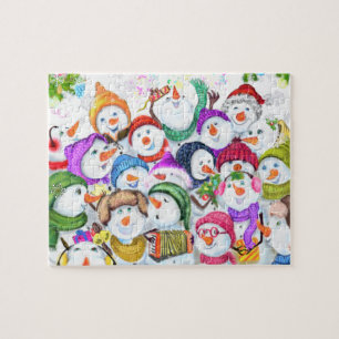 Happy Snowmans - Frohe Weihnachtsfeier
