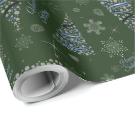 Happy Solstiz Geschenkpapier