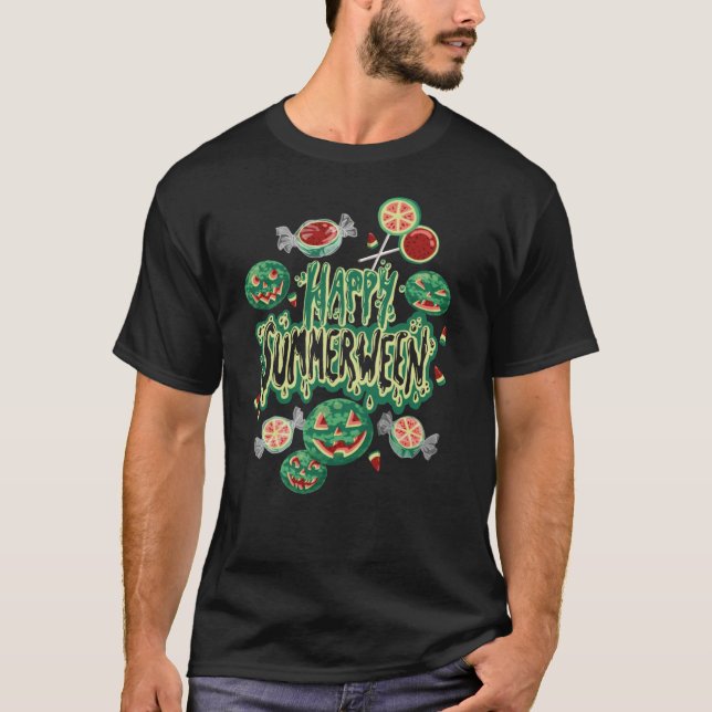 Happy SommerHalloween im Sommer733 T-Shirt (Vorderseite)