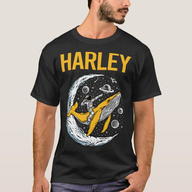 Happy Space - Harley Name T-Shirt (Vorderseite)