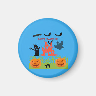 Happy Spooktastic Halloween Magnet