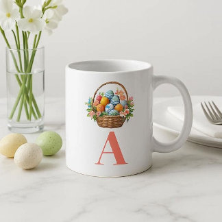 Happy Spring Easter Moments Warm Sip Morning Quote Jumbo-Tasse