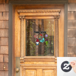 Happy Spring Fensteraufkleber