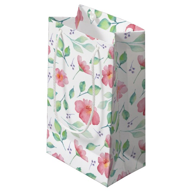 Happy Spring Kleine Geschenktüte (Vorderseite Schrägansicht)