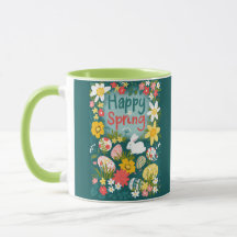 Happy Spring Oaster Eunting Blume