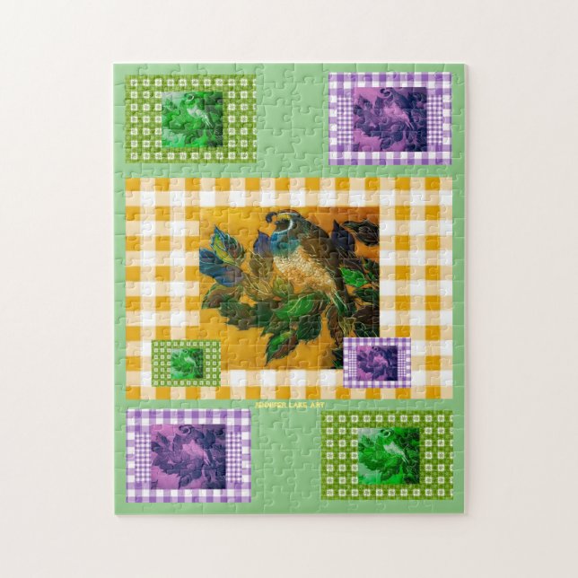 Happy Spring Quail (Vertikal)