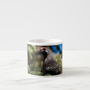 Happy Spruce Grouse Espressotasse