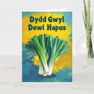 Happy St David's Day Card Karte