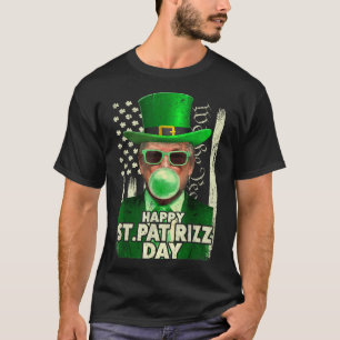 Happy St Pat Rizz Day Funny St Patricks Day T-Shirt