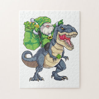 Happy St Pat T Rex Saint Patrick's Day Leprechaun