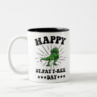 Happy St Pat Trex Day Dino St Patricks Day