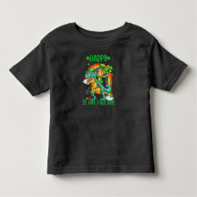 Happy St Pat Trex Day Dinosaur Kleinkind St Patric