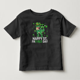Happy St Pat Trex Day Dinosaur Kleinkind St Patric T-shirt