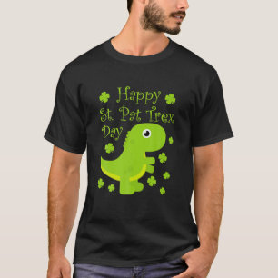 Happy St. Pat Trex Day Dinosaur St. Patrick's Day T-Shirt