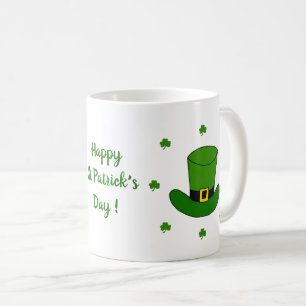 Happy St Patri Minimaliste Cute Coffee Mug