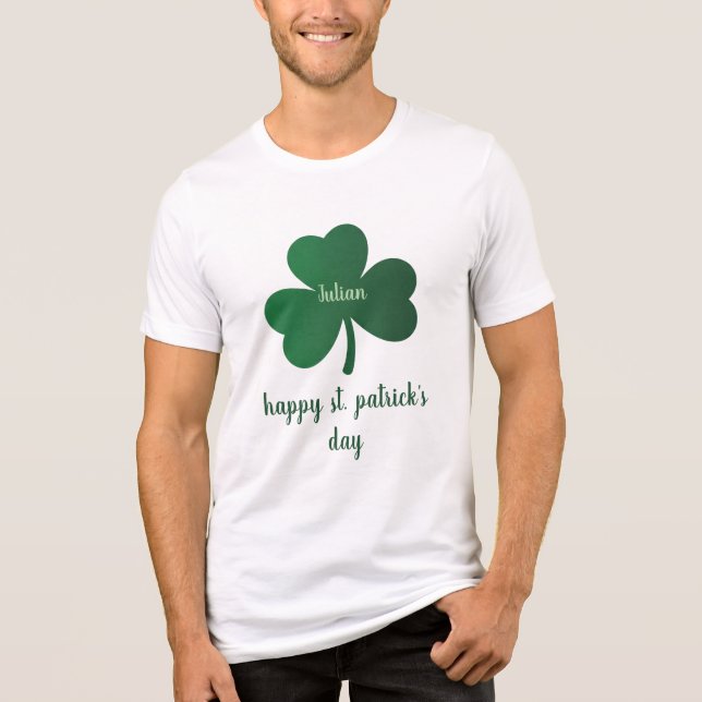 Happy St. Patrick’s Day – Classic Irish Celebratio Tri-Blend Shirt (Vorderseite)