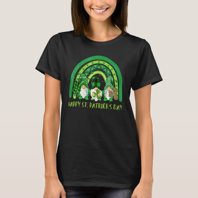 Happy St Patrick S Day Funny Saint Patrick Irish G T-Shirt (Vorderseite)