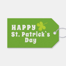 Happy St Patrick`s Day Green Lucky Kleeblatt