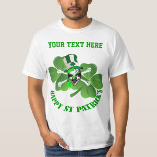 Happy St Patricks beängstigender Clown T-Shirt