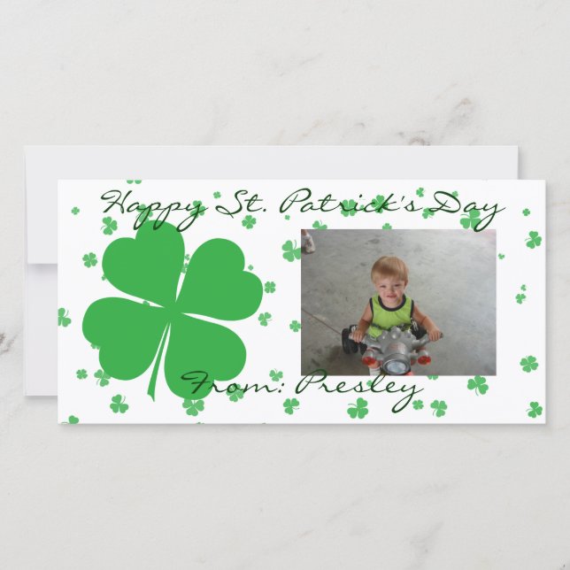 Happy St. Patrick's Day (Vorderseite)