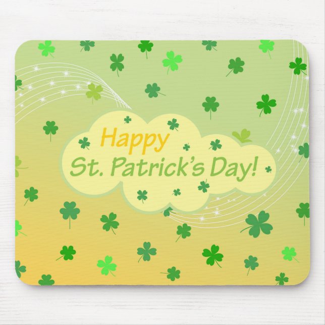 Happy St Patricks Day 1 Mousepad (Vorne)