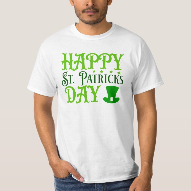 Happy St. Patrick's Day-88489 T-Shirt (Vorderseite)