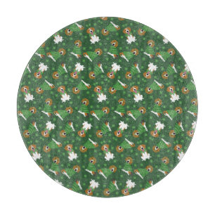 Happy St Patricks Day Beagle Hunde Schneidebrett