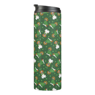 Happy St Patricks Day Beagle Hunde Thermosbecher