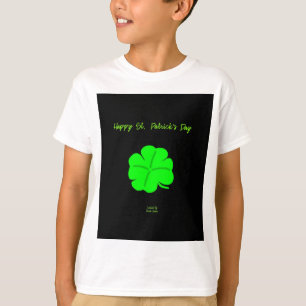 Happy St. Patrick's Day Boys White Basic T Shirt