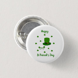 Happy St Patrick's Day Button