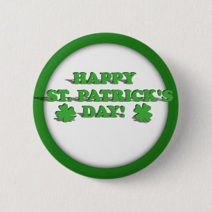 HAPPY ST PATRICKS DAY BUTTON