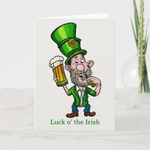 Happy St Patrick's Day Card Karte