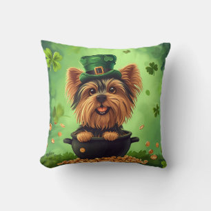 Happy St Patricks Day Dog Kissen