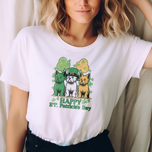 Happy St Patricks Day Dog T-Shirt (Von Creator hochgeladen)