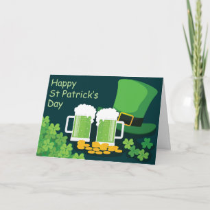 Happy St. Patrick's Day Feiertagskarte
