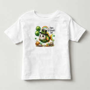 Happy St. Patrick's Day Fish Kleinkind T-shirt
